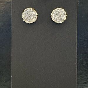 Rhinestone Stud Earrings